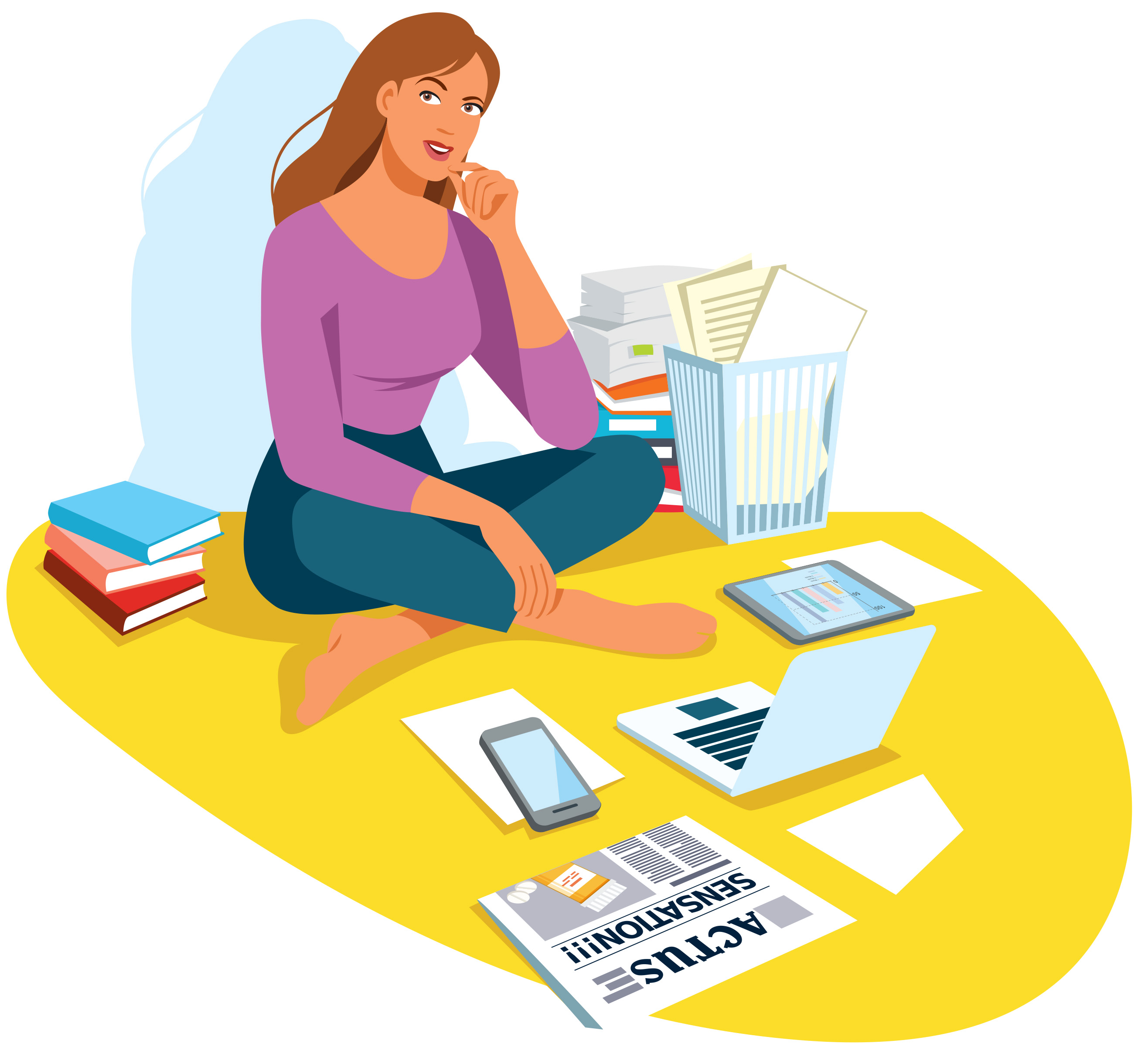 Dossier illustration fake news