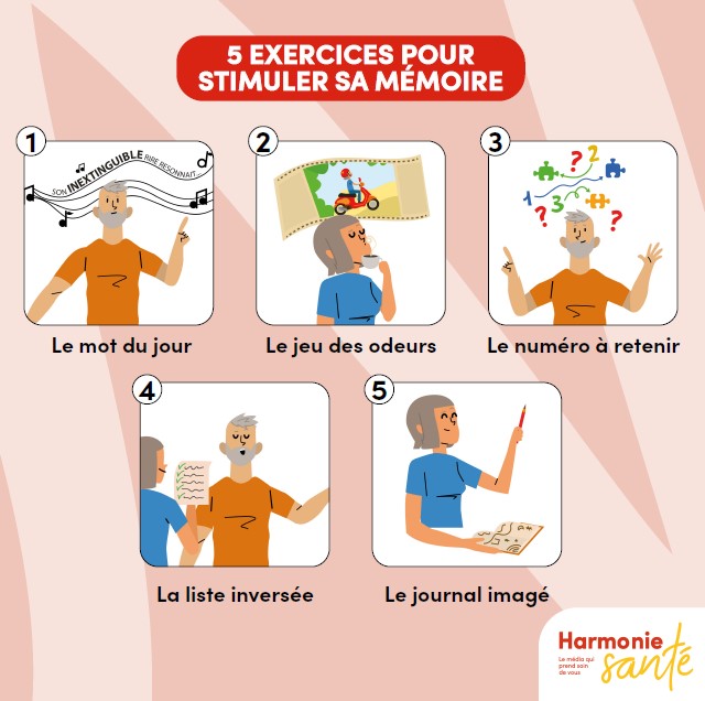 5 exercices pour stimuler sa mémoire