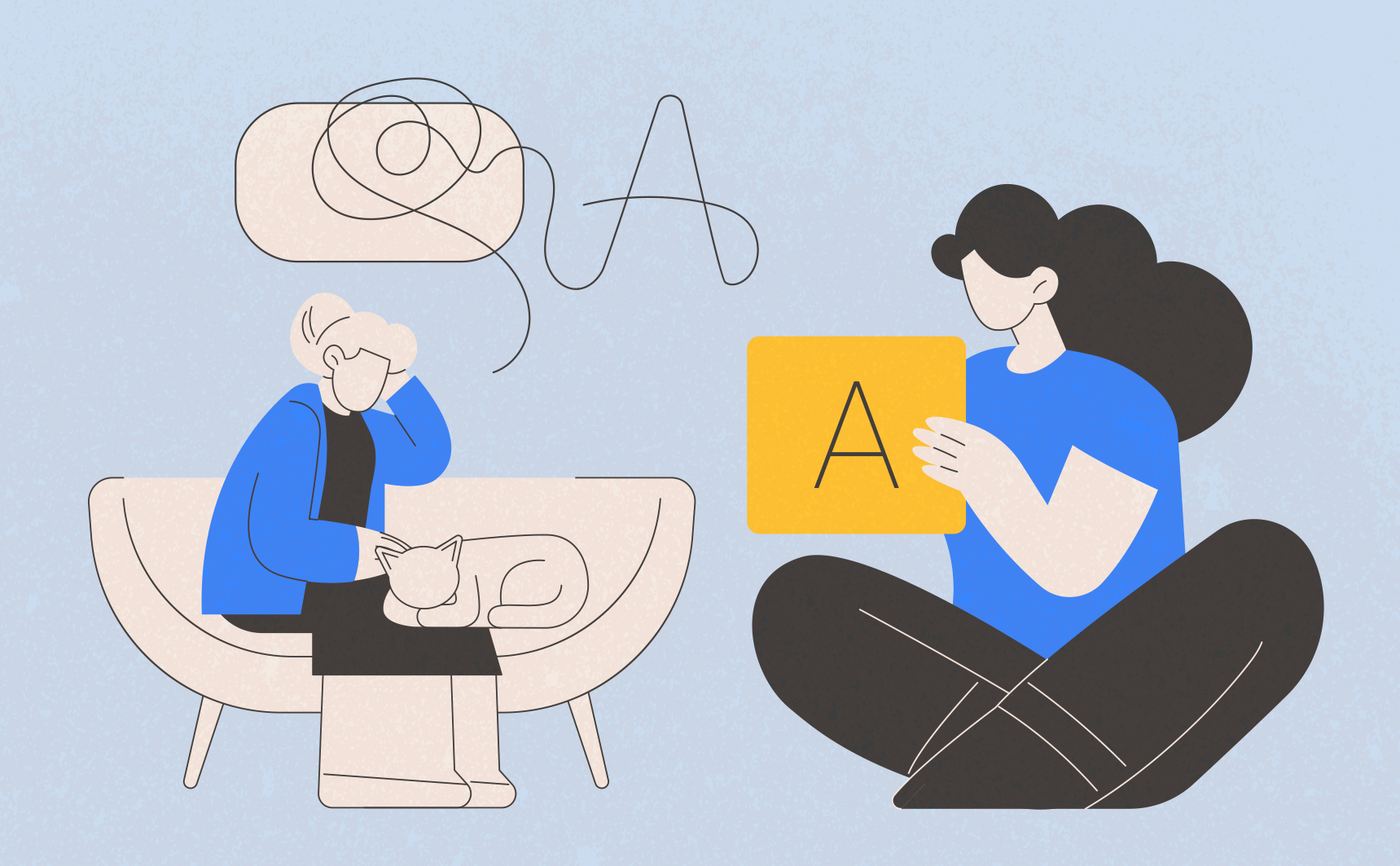 Illustration d'une séance de orthophonie