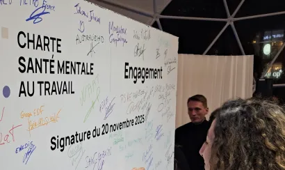 173 entreprises signent la Charte Santé mentale au travail